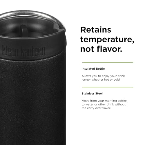 Insulated Coffee Tumbler with Café Cap, Stainless Steel, 16 Oz M53985