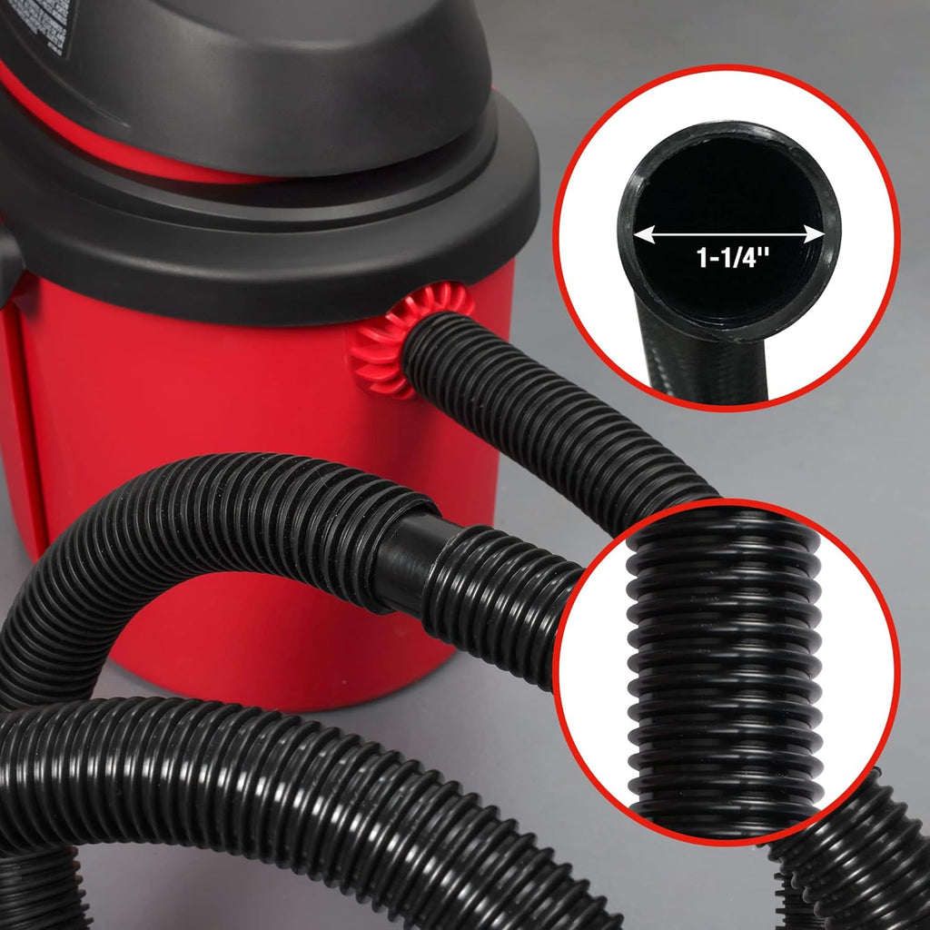Dust Free Hand Sander with 6.5ft Hose and Sanding Pad H30801