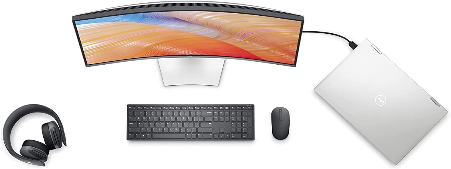32 inch 1080P Curved Computer Monitor, Full HD 75Hz, Home and Business Use D804