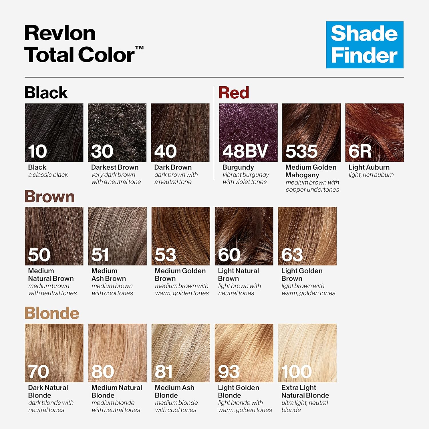 Permanent Hair Color, 100% Gray Coverage, Light Natural Brown, 3 Pack V578976