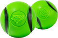 Franklin Pet Supply Dog Launcher Balls - Rubber Dog Balls for Fetch Throwers - Green Bouncy Balls for Pets - Dog Launcher Compatible - 2 Pack