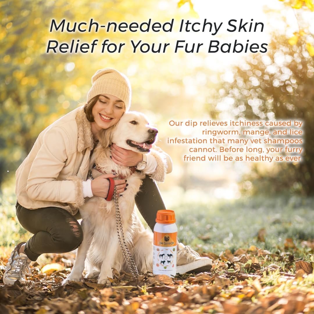 Lime Sulfur Dip for Dogs, Cats, and Horses Z64876