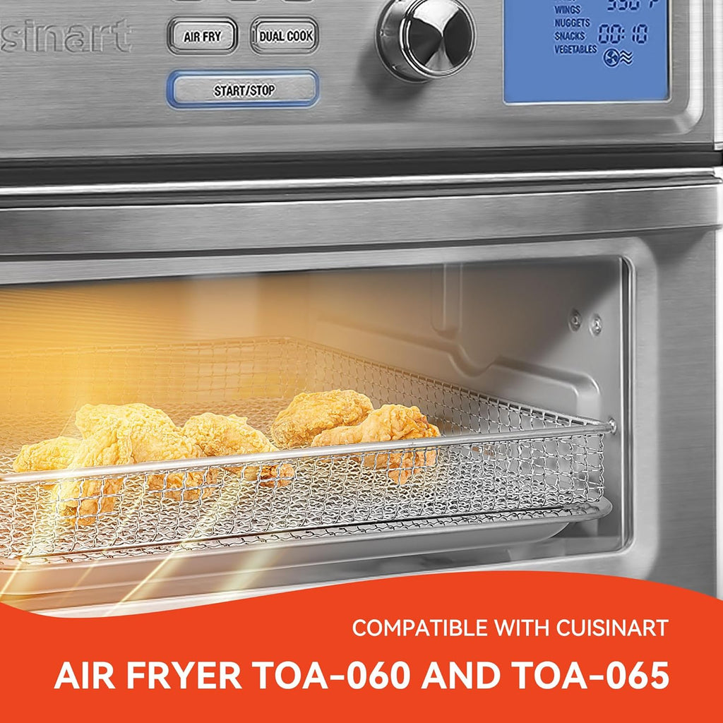 Stainless Steel Air Fryer Basket and Baking Tray for Convection Toaster Oven R7120