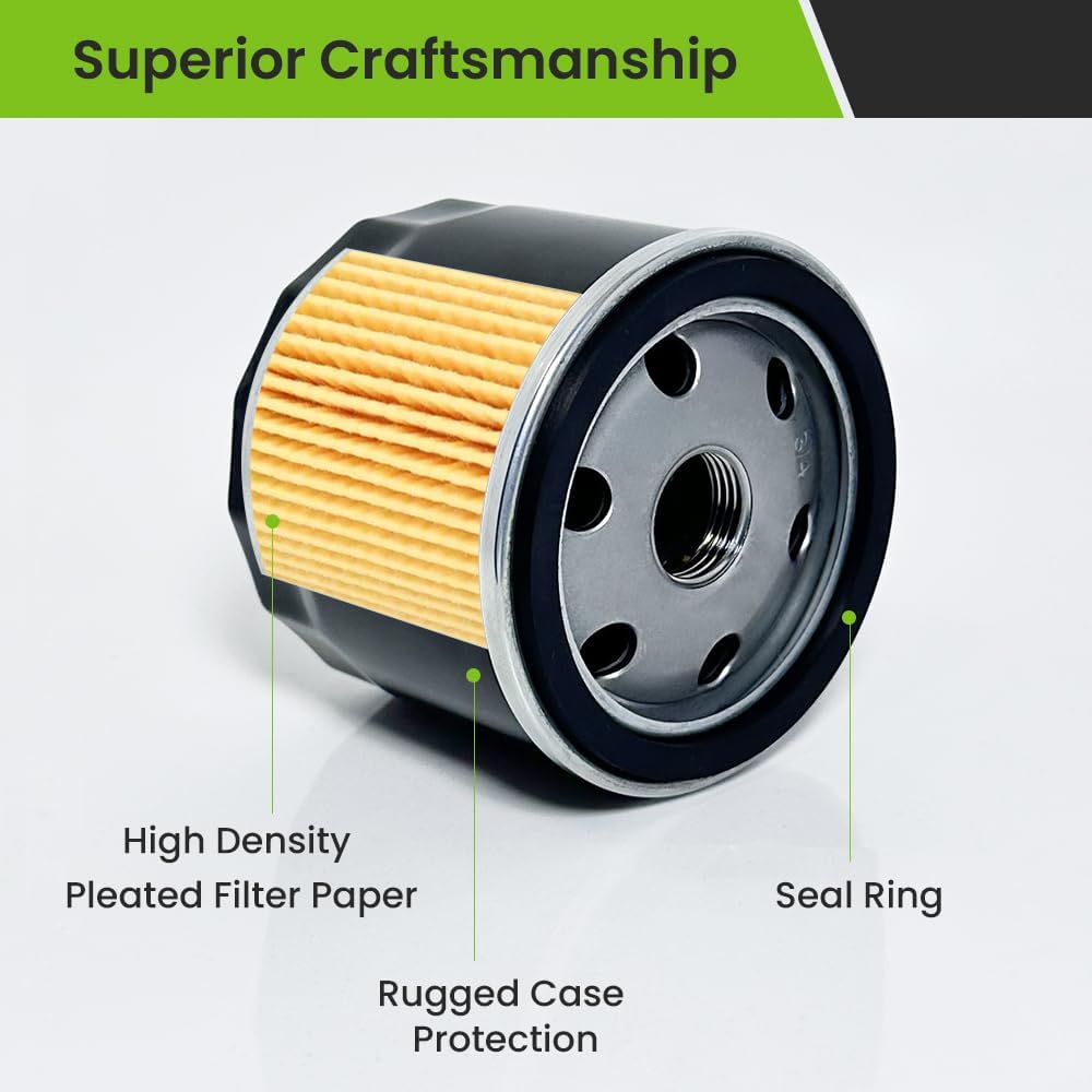 Oil Filter for Lawn Mower, 4 Pack K190