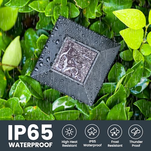 Solar Lights for Outside, 8 Pack Flickering Flame LED, Waterproof Garden Lights P21058