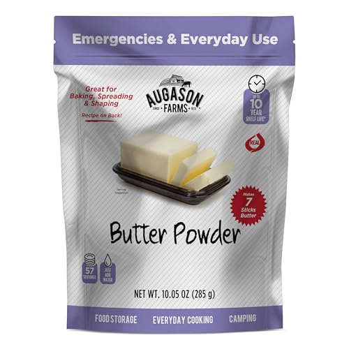 Augason Farms Butter Powder 2 lbs 4 oz No. 10 Can
