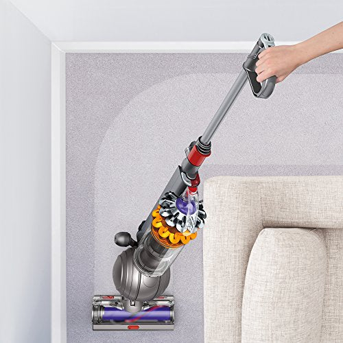 Upright Vacuum Cleaner, Iron/Yellow J152