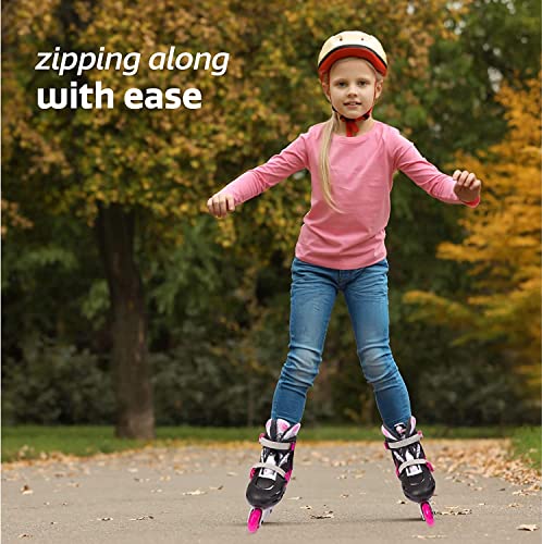 Adjustable Inline Skates for Kids, Teens, and Young Adults Outdoor Roller Skates X1538