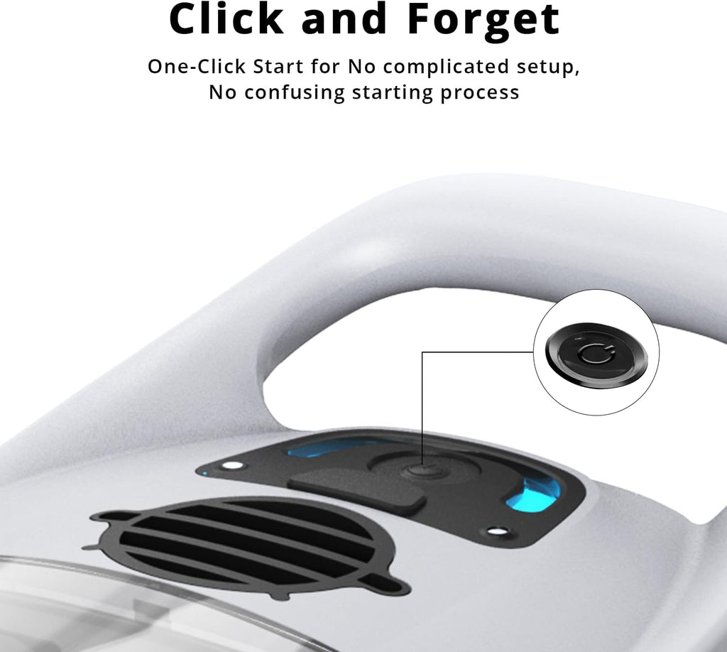 Cordless Robotic Pool Cleaner for Inground Pools with Wall Climbing V908796