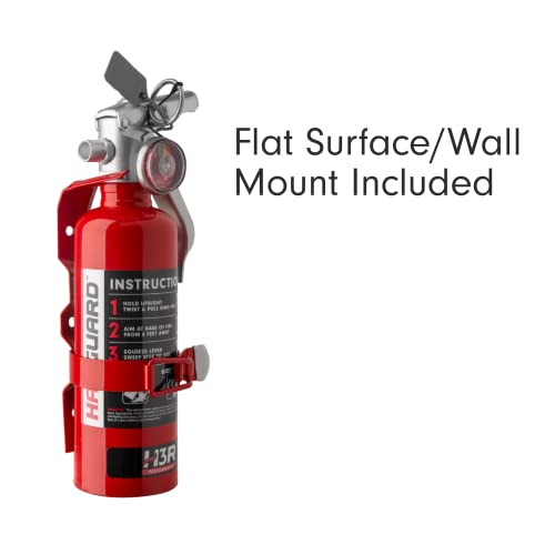 Car Fire Extinguisher 1.4 lb Black H2919