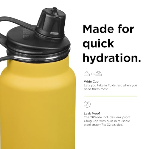 Insulated Wide 32oz Water Bottle with Chug Cap J76248