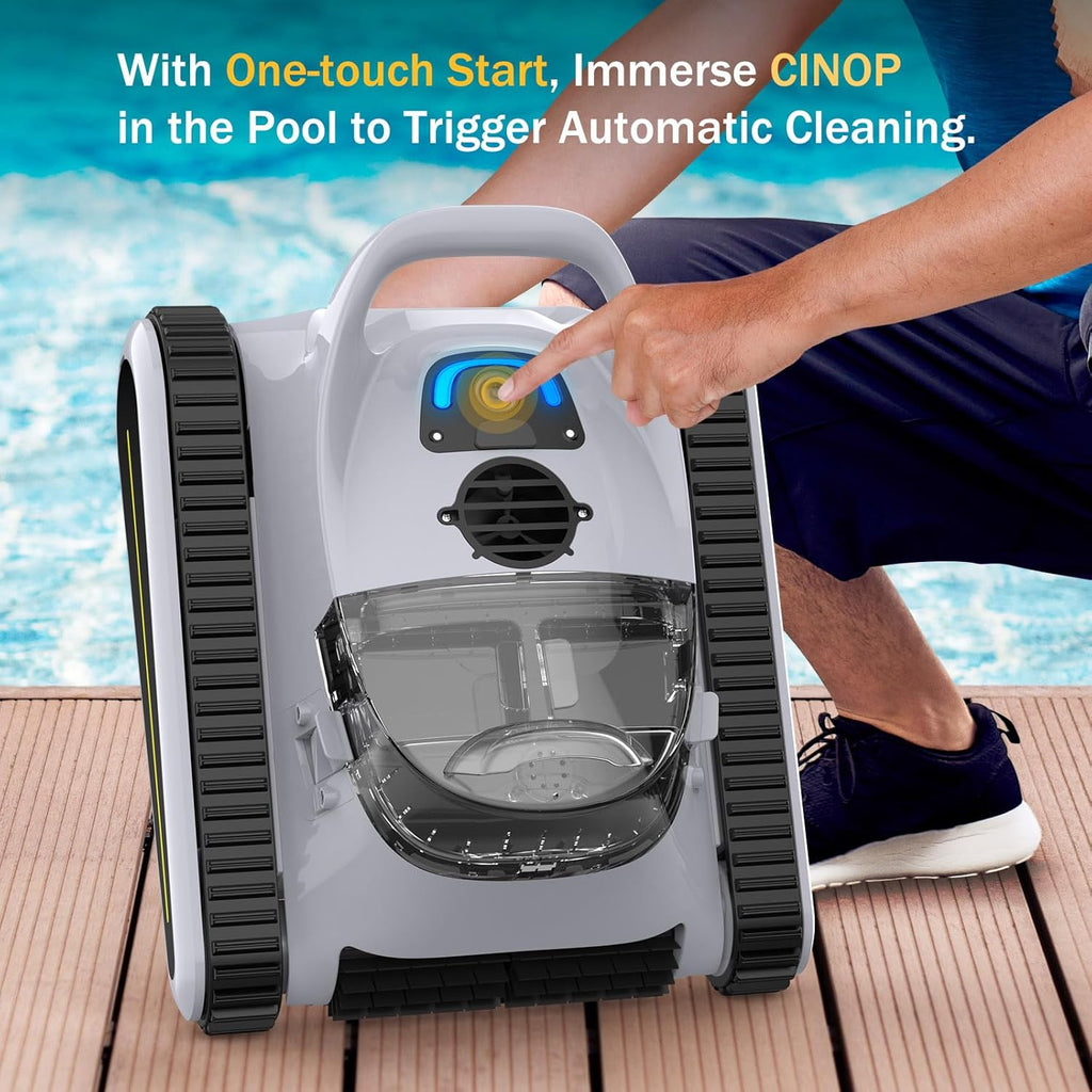 Cordless Robotic Pool Vacuum with Powerful Suction A4745