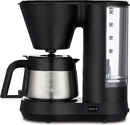 5-Cup Coffeemaker with Stainless Steel Carafe U437127