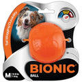 BIONIC Ball Dog Toy, Small - Interactive Dog Chew Toy That Stands Up to The Toughest Chewers, for Dogs up to 20 lbs. (9 kg)