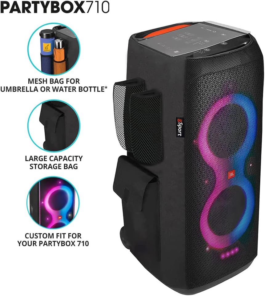 Portable Party Speaker with Cargo Sleeve G934934