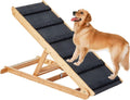 Upgraded Dog Ramp,Pet Ramp for Bed, 6 Layer Adjustable Ramp Up to 150 Lbs, 41.33" Long and Adjustable from 13.78”to 25.59”- Non Slip Rubber Surface