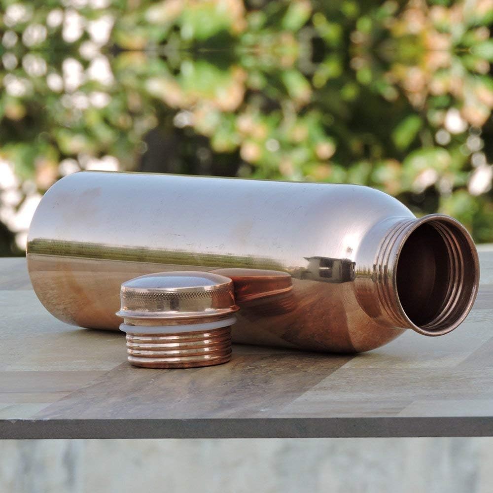 Copper Water Bottle Leak Proof 33.84 oz F633409