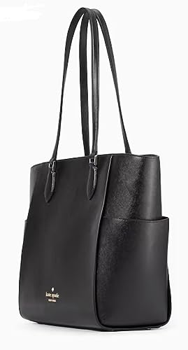 Women's Saffiano Leather Laptop Shoulder Bag V415