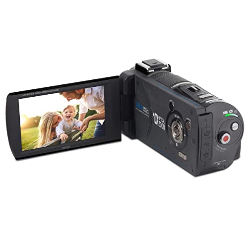4K Ultra HD Camcorder with 10x Optical Zoom D76553