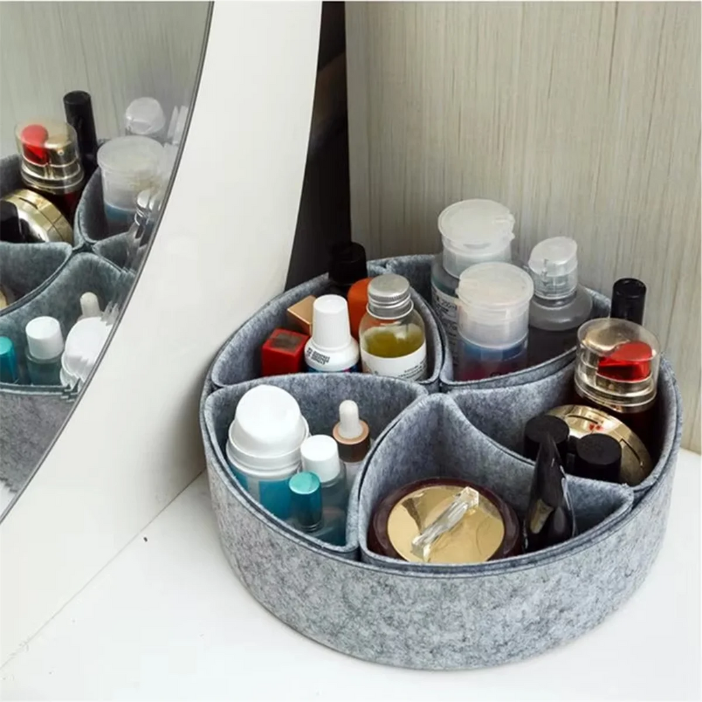 Felt Drawer Organizer Dividers Storage Tray O4728
