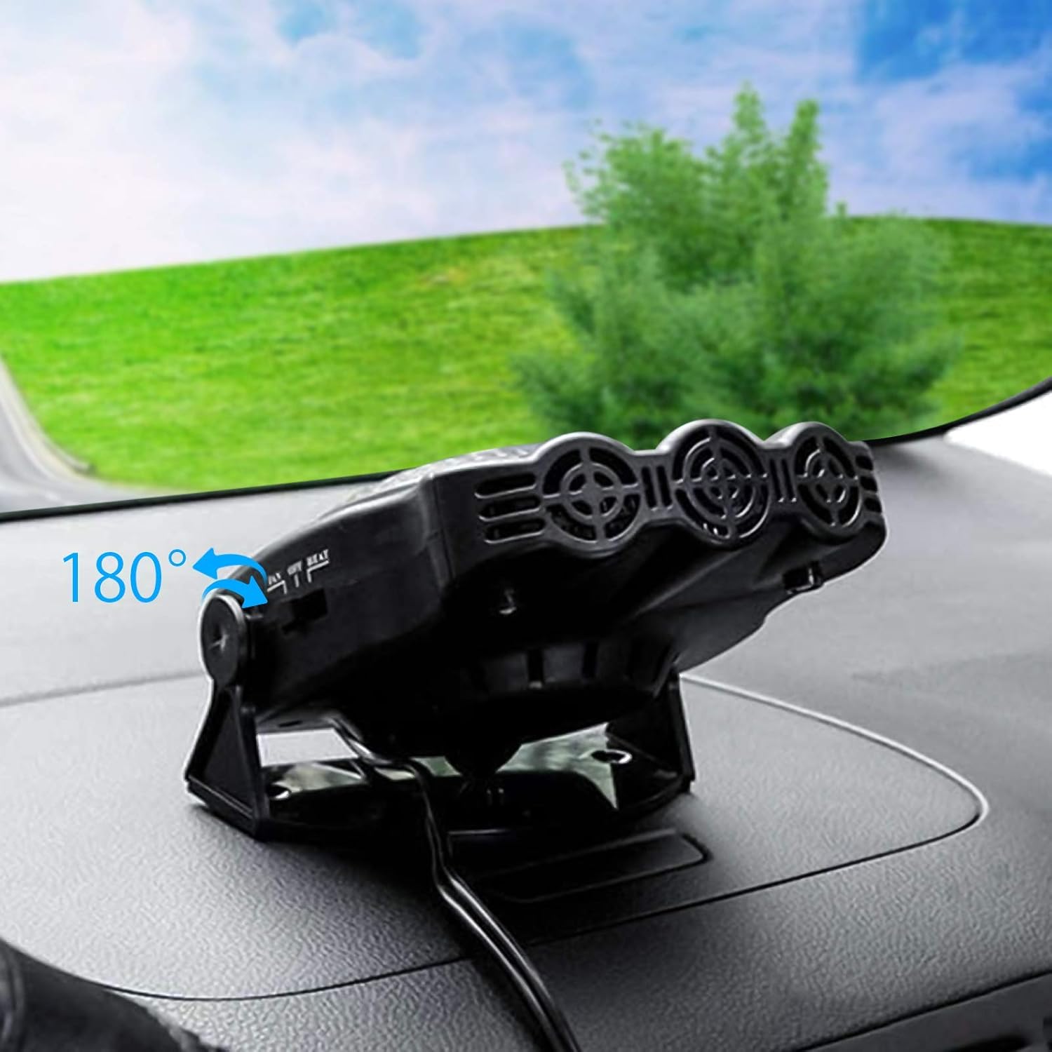 Portable 12V Car Heater Defroster Fan V455