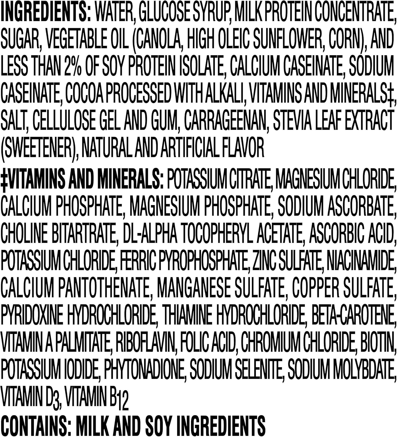 High Protein Nutritional Drink, Rich Chocolate, 8.01 Fl Oz U344