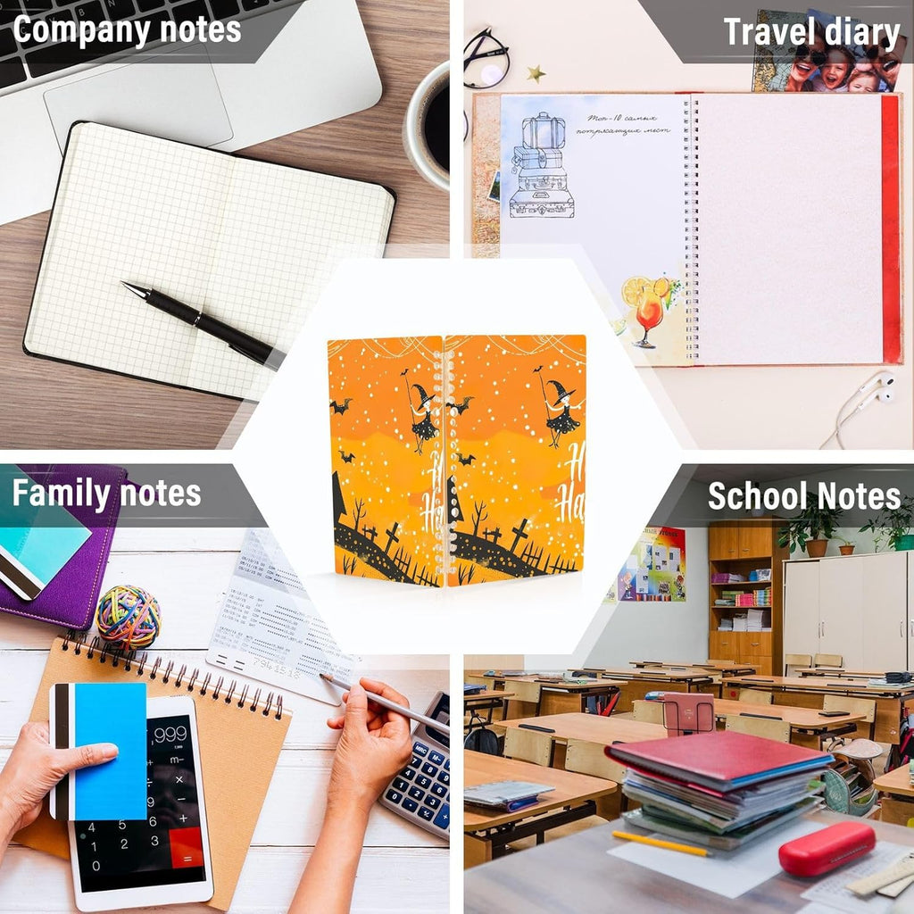 Spiral Notebook A5 Refillable, 8.3x5.7in U21484
