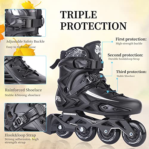 Inline Skates with Washable Lining for Adults A5586