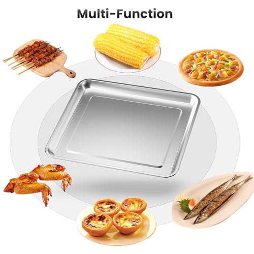Stainless Steel Baking Tray Pan and Air Fryer Basket P47242