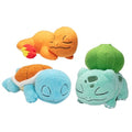 Pokémon 5" Sleeping Squirtle, Charmander & Bulbasaur Plush 3-Pack - Officially Licensed - Add to Your Collection! Quality & Soft Collectible Stuffed Animal Toy - Great Gift for Kids, Boys, Girls