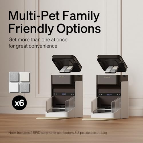 Automatic Cat Feeder with App Control and RFID Tag N185
