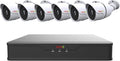 REVO America Hybrid 8Ch. 2TB HDD DVR Video Security System, 6 x 1080p Indoor/Outdoor IR Bullet Cameras - Remote Access via Smart Phone, Tablet, PC & MAC (RUH81B6G-2T)