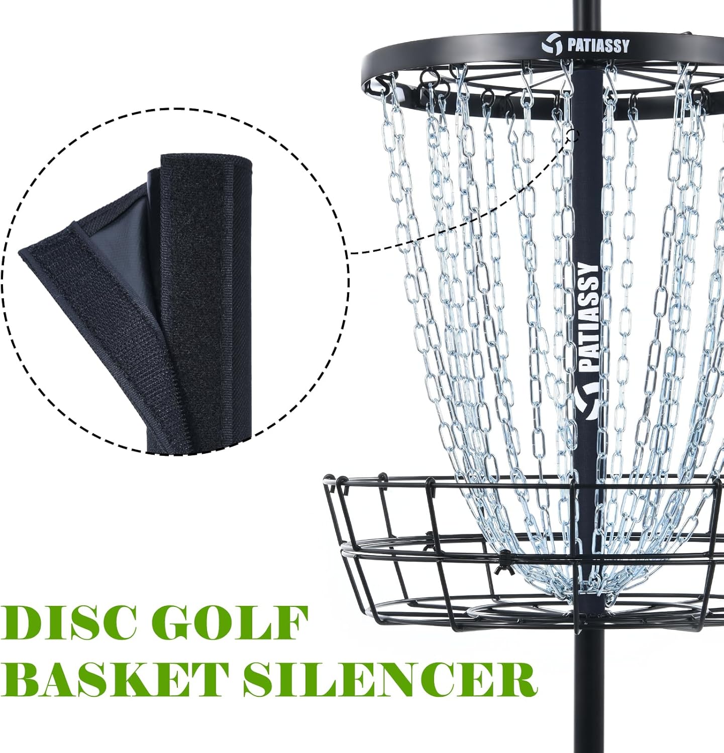 Disc Golf Basket with 24/12 Chains for Practice I415618