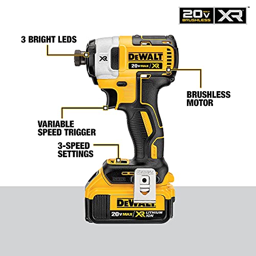 Impact Driver Kit, Brushless, 3-Speed, 1/4-Inch S33952