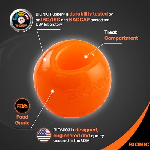Ball Dog Toy, Small - Interactive Chew Toy for Dogs up to 20 lbs K221861