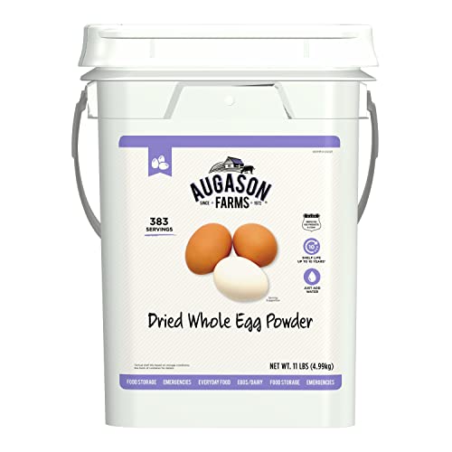 Augason Farms Scrambled Egg Mix Can | Emergency Food Supply | Everyday Meals | 57 Servings