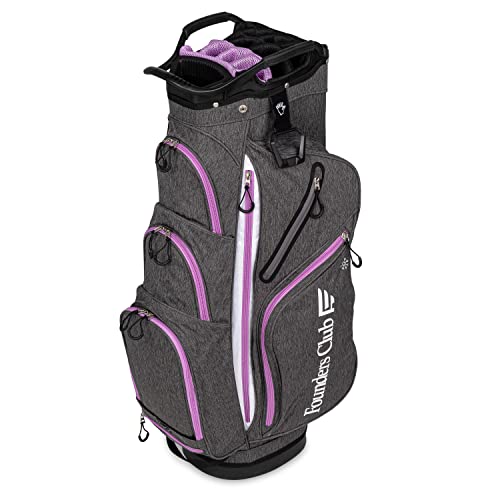 Golf Push Cart Bag with Rain Cover and 15 Way Divider Y2173