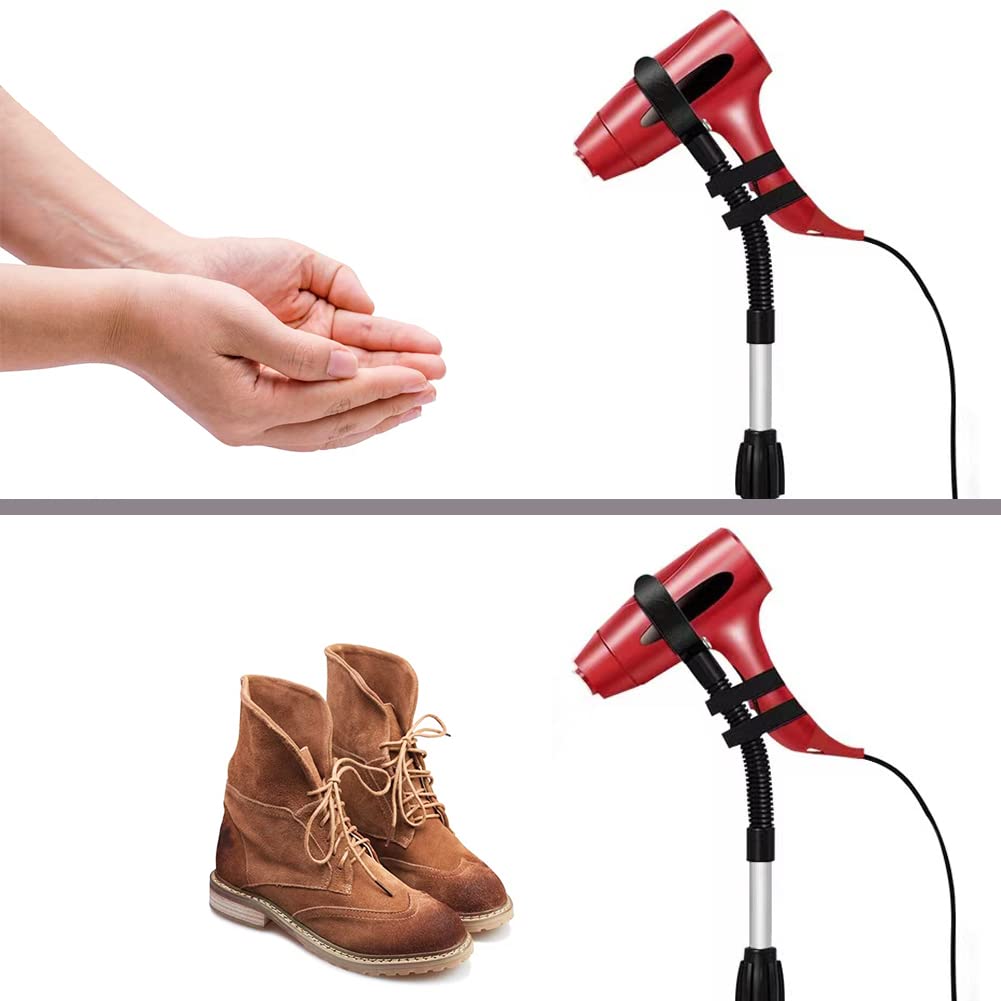 360 Degree Rotating Hair Dryer Stand with Heavy Base, Adjustable Height B532