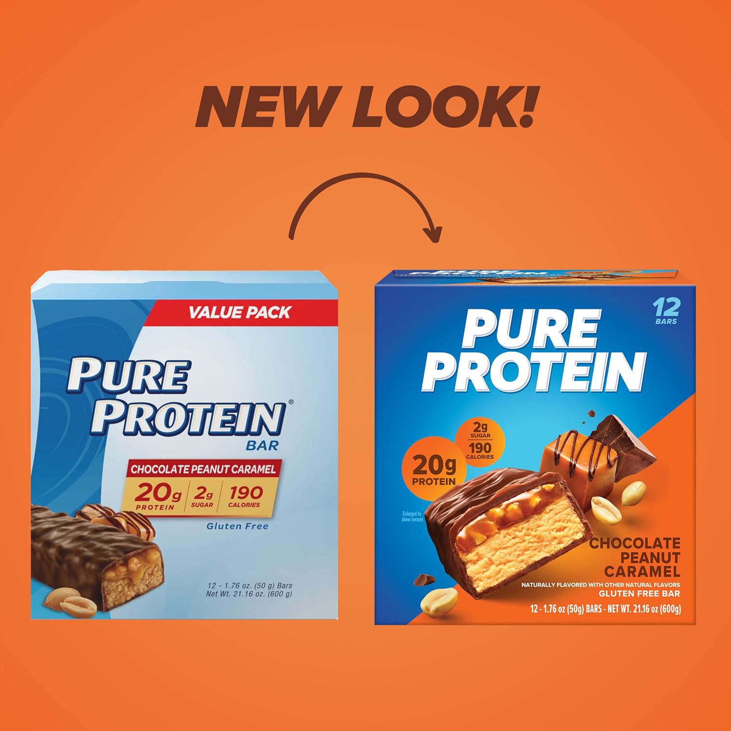 Chocolate Whey Protein Powder 1.78lbs with Protein Bars 12 Count E3434