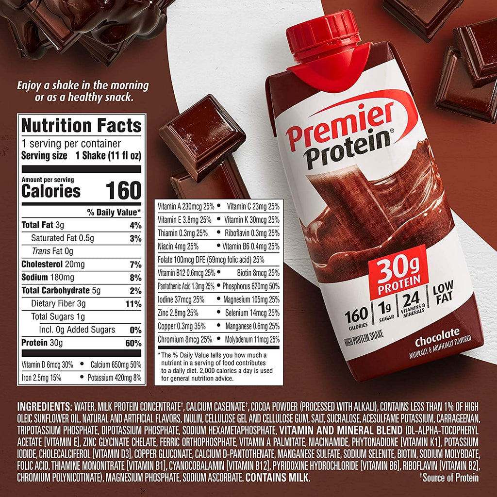 High Protein Shakes Variety Pack, 11 Fl Oz, 12 Count D770887