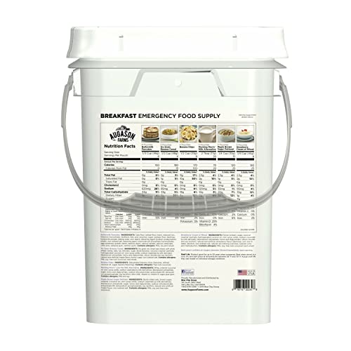 Breakfast Emergency Food Supply 4 Gallon Pail E78751