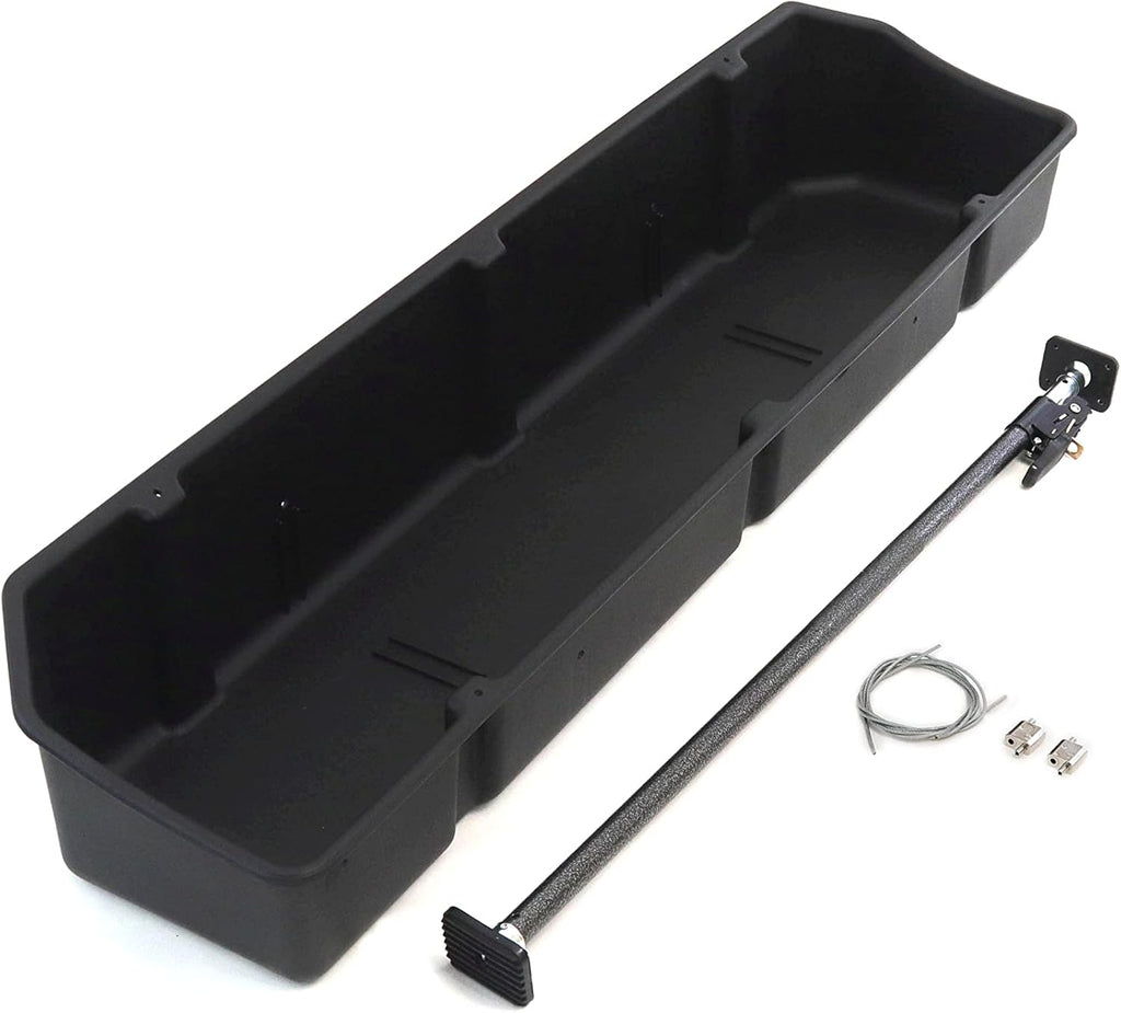 Truck Bed Storage Cargo Container with Secure Attachment System V8265