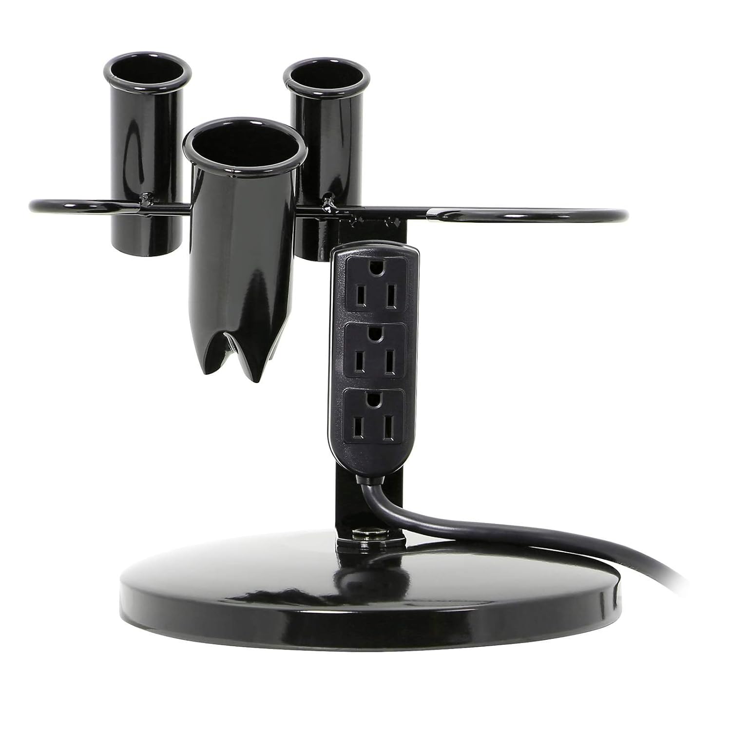 Tabletop Blow Dryer & Hair Iron Holder with 3 Outlets S887