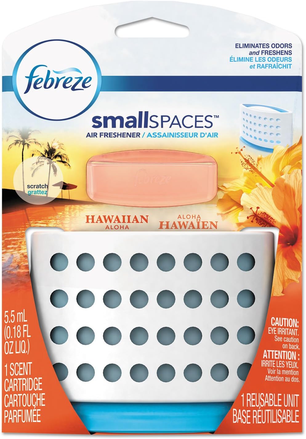 Febreze 90188EA smallSPACES Hawaiian Aloha 5.5 ml Kit