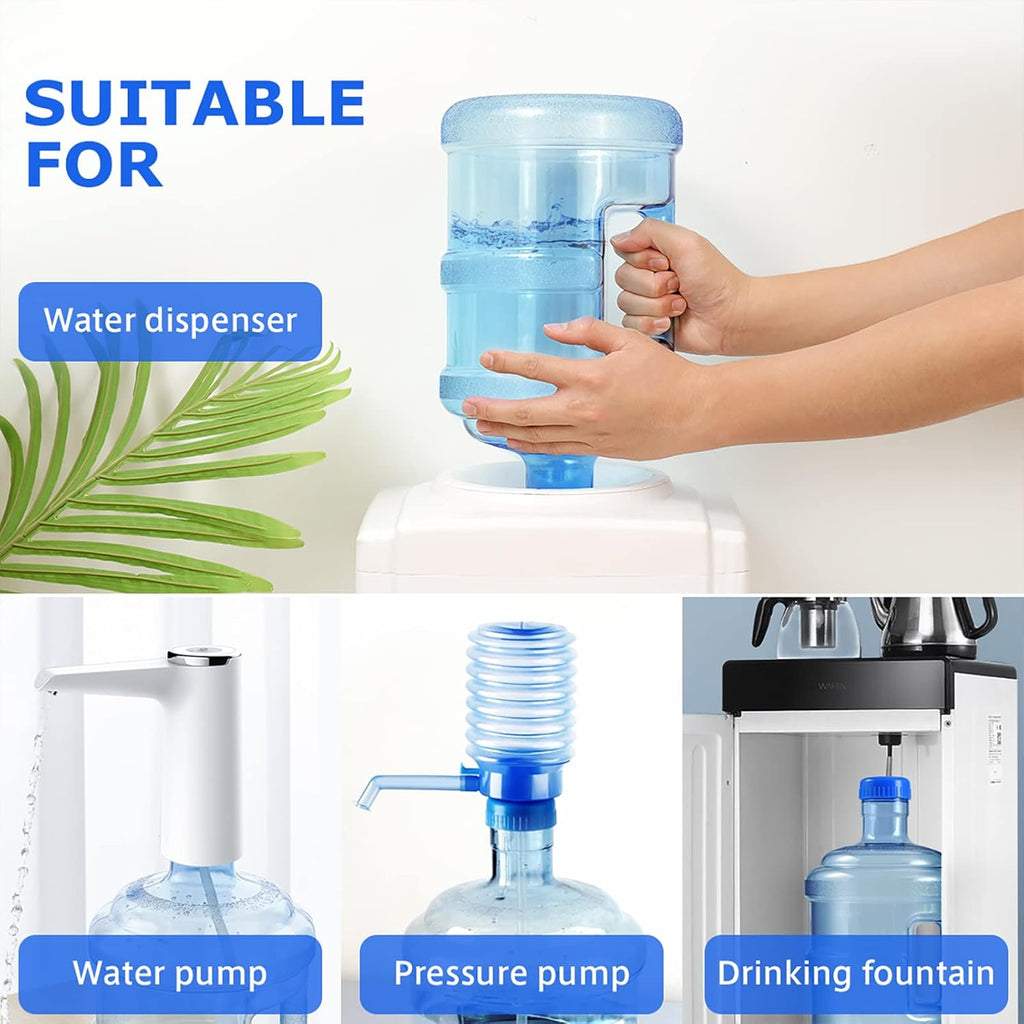 5 Gallon Water Bottle with Cap and Carry Handle N670938