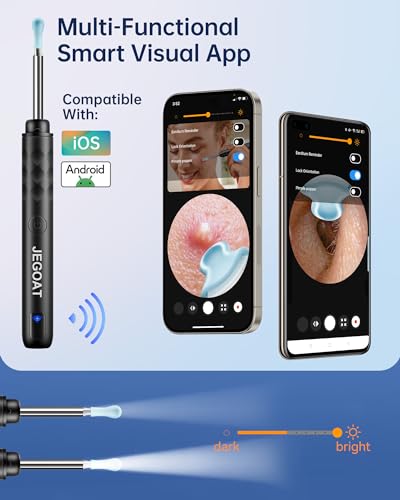 Ear Wax Removal Kit with HD Camera and LED Lights K606