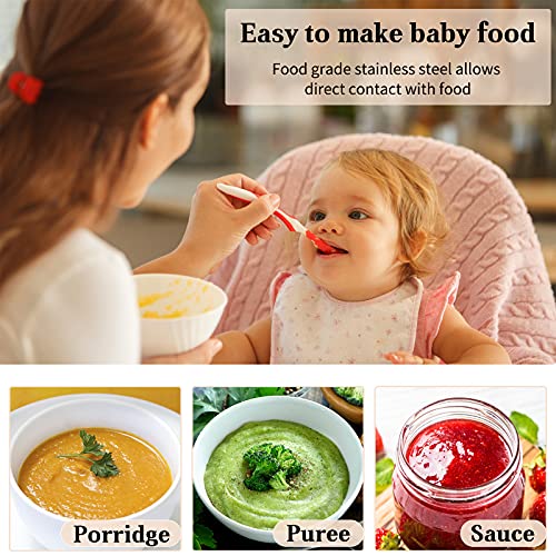 Immersion Hand Blender, Variable Speed, 500 Watt, Stainless Steel, for Soups Sauces and Smoothies O658995