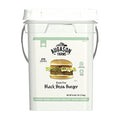 Augason Farms Gluten-Free Black Bean Burger 2 lbs 14 oz No. 10 Can 1 Pack