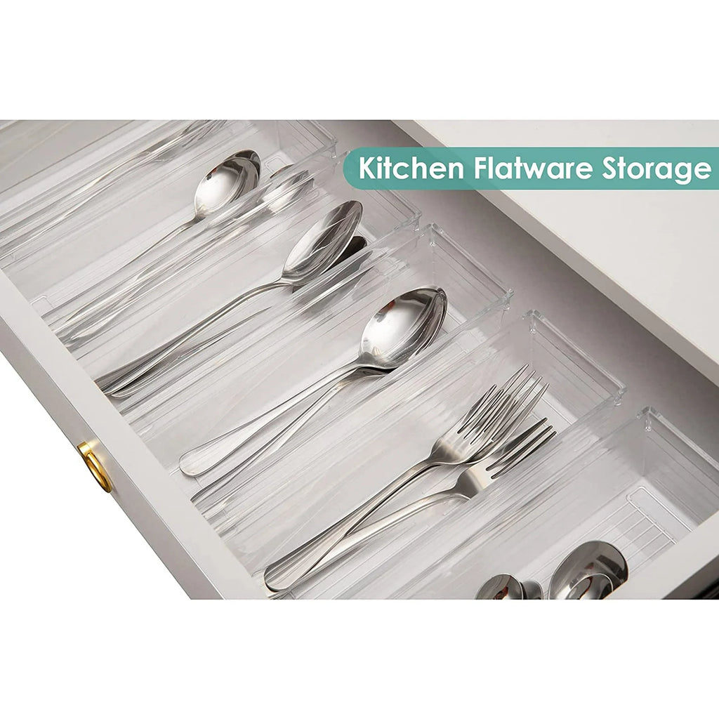 Plastic Drawer Organizer Tray for Vanity Cabinet, Set of 8 P4120