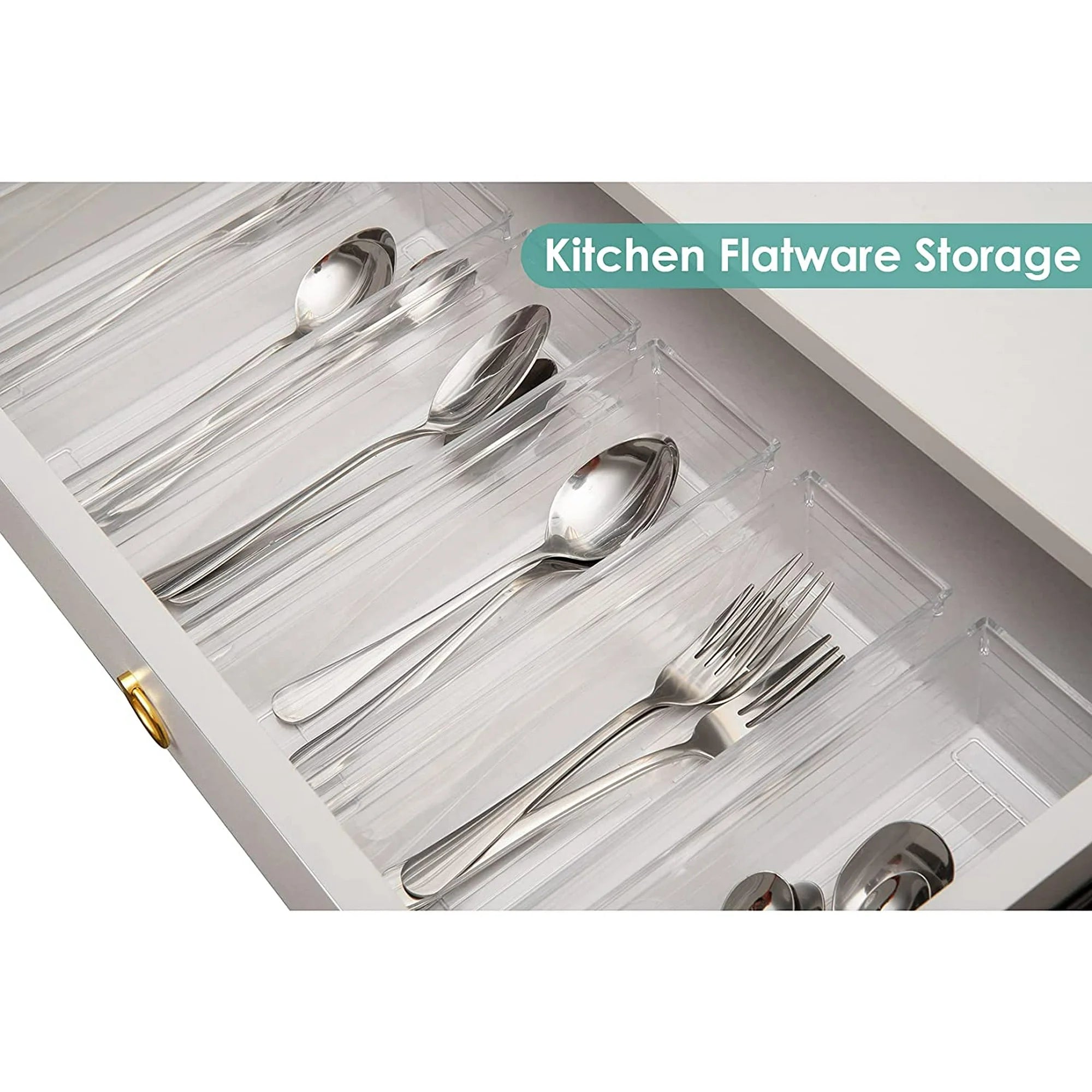 Plastic Drawer Organizer Tray for Vanity Cabinet, Set of 8 P4120